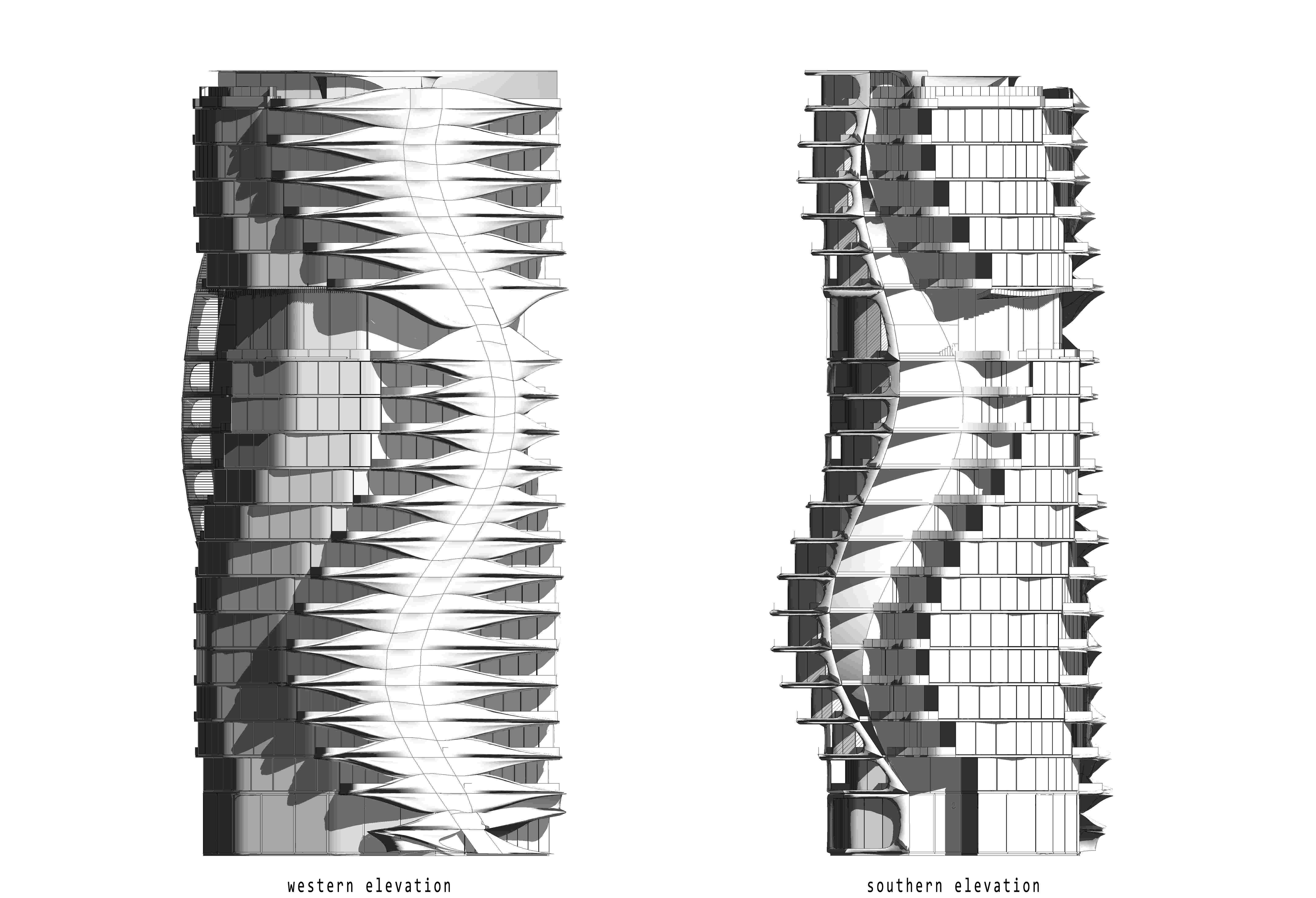 Western - Southern Elevations